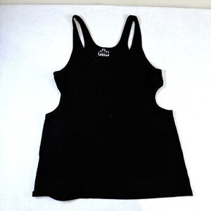 Altu Tank Top Cutout Side 4 Black Unisex Altuzarra Designer Knit Scoop Neck